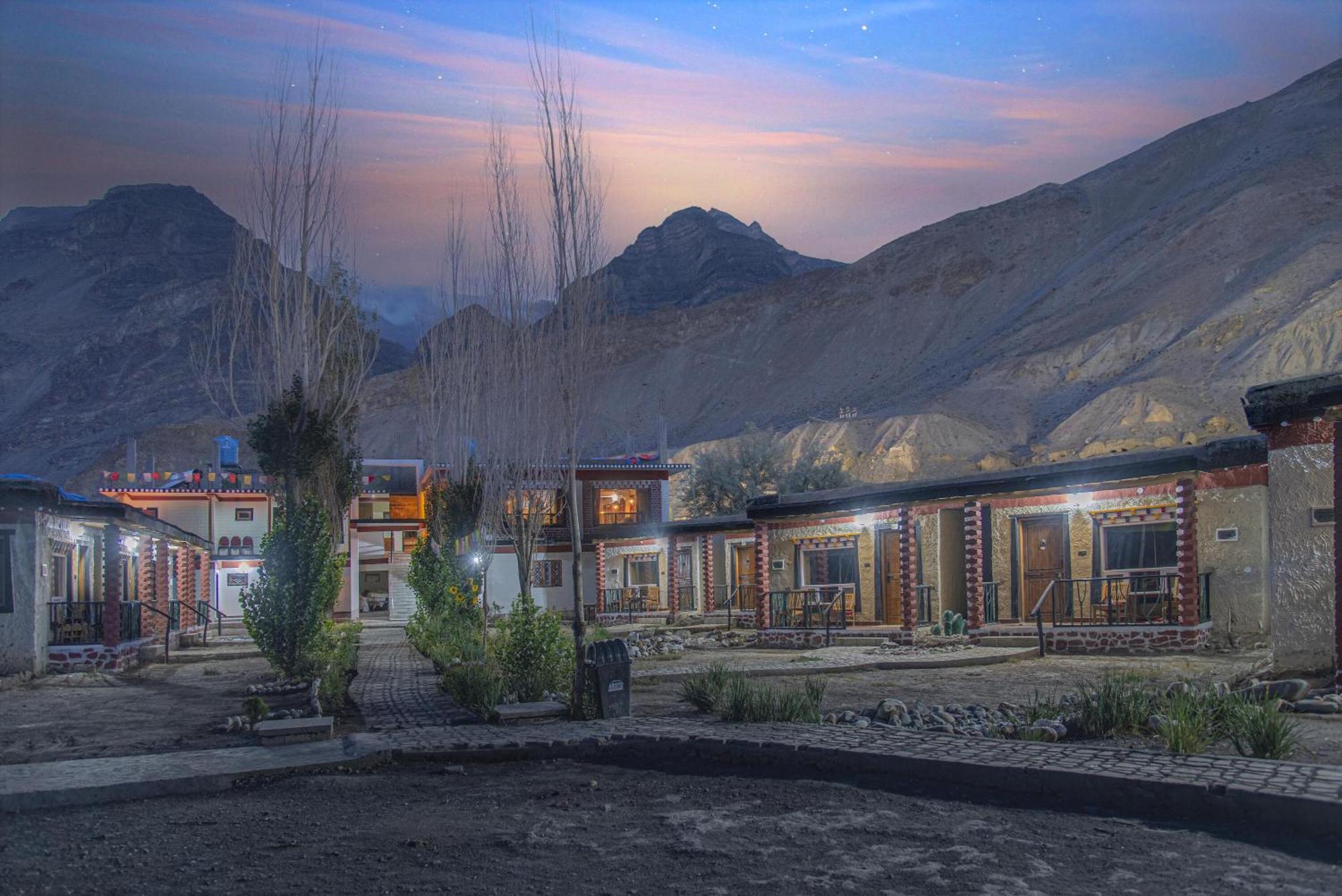 Echor Mud Huts Tabo, Spiti Valley Kaza Exteriér fotografie